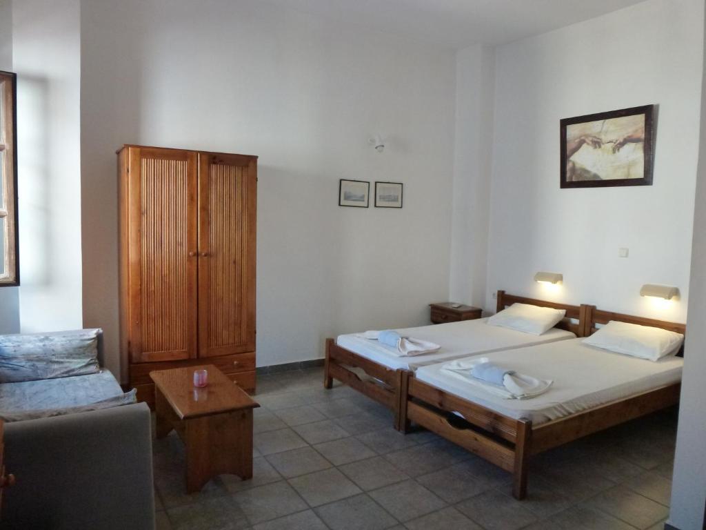 Aparthotel Odos Odysseos Ermupoli Pokój zdjęcie